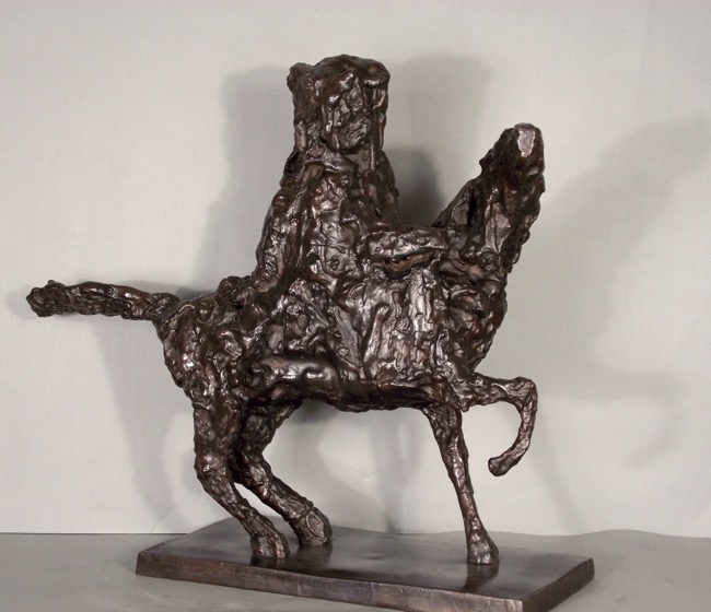 Horse and Rider I  by Robert Clatworthy